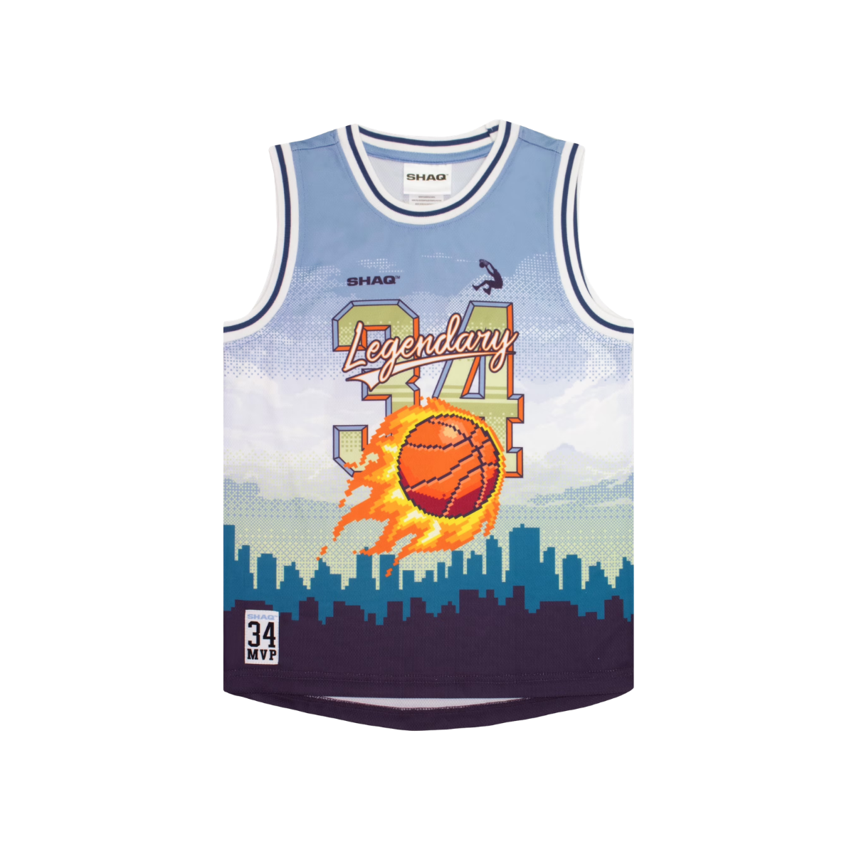 SHAQ Athletic Basketball Tank Top & Mesh Shorts Set (Little Boys & Big Boys), 2-Piece Outfit, Sizes 4–12