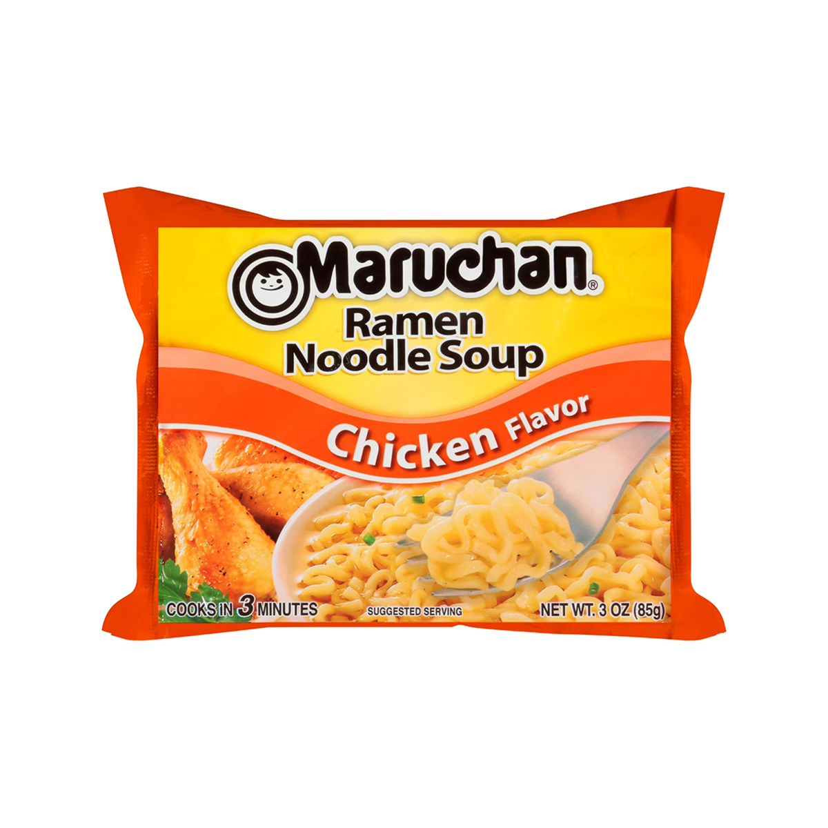 Maruchan Ramen Noodle Soup, Chicken Flavor Instant Noodles, 3 oz